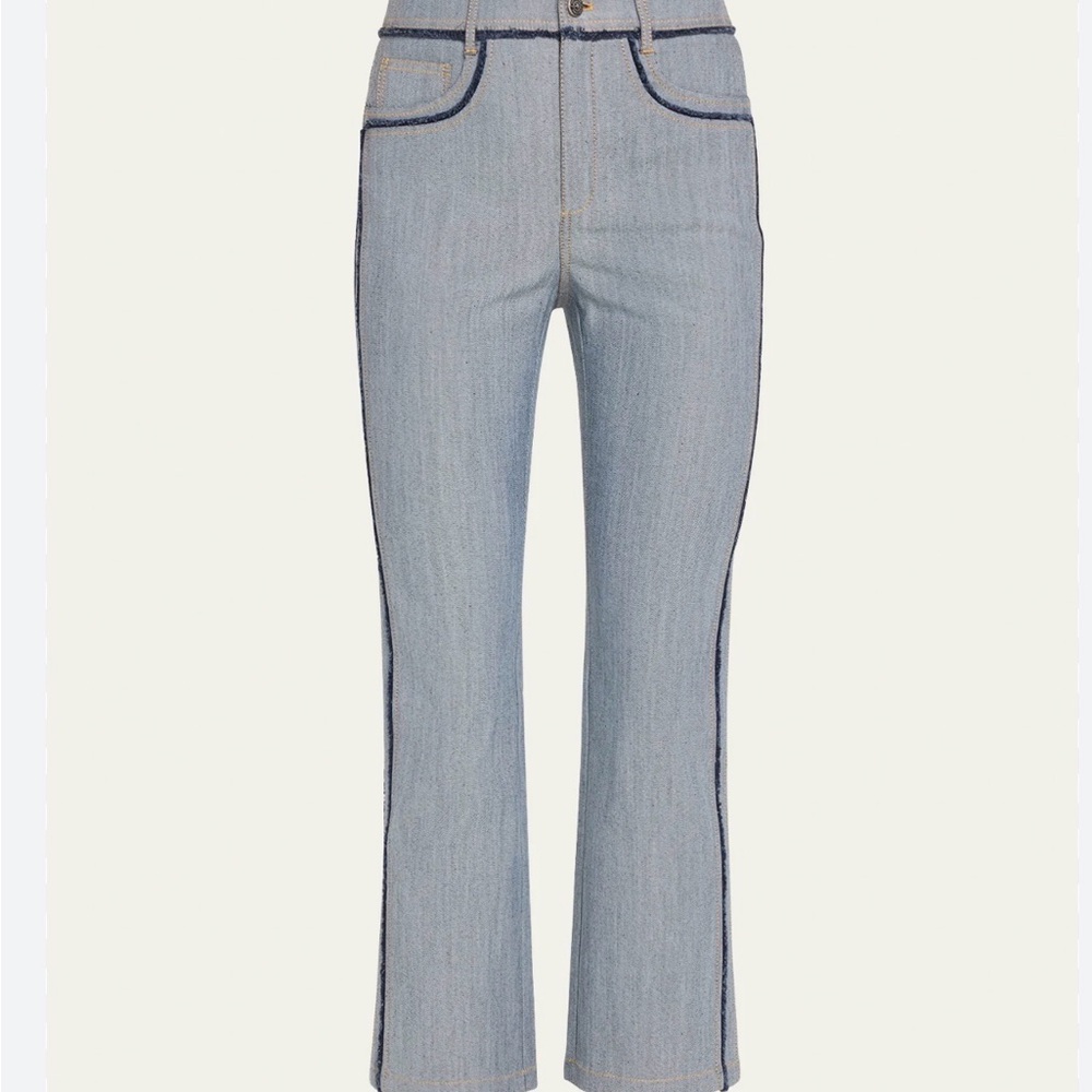 Cinq a Sept Sallie cropped jean size 6